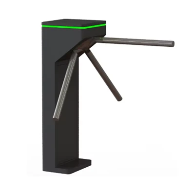 Black Tripod Turnstile With Baked Enamel Finish