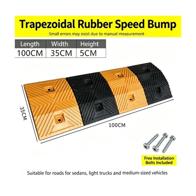 Durable Rubber Speed Bumps